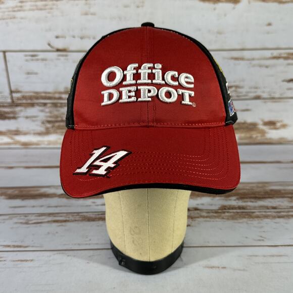 Tony Stewart Autographed Office Depot #14 NASCAR Ball Cap Hat - Picture 1 of 8